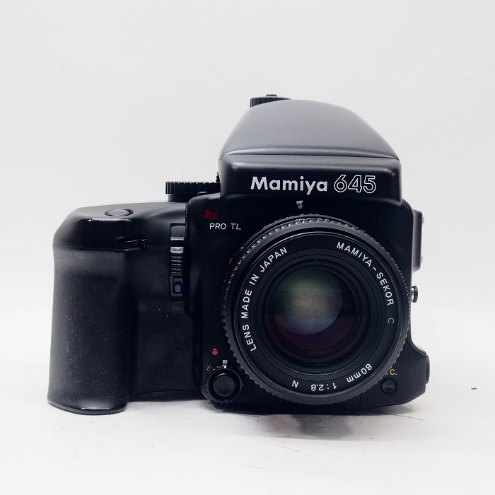 中古】(マミヤ) Mamiya 645 PRO TL(AE)+80/2.8N+ワインダー+120