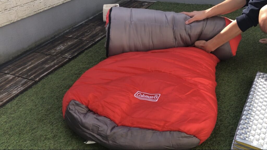 レビュー】コールマンの寝袋 タスマンキャンピングマミーL-15