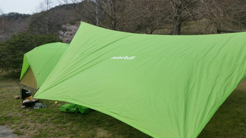 念願のご対面part2mont-bell【ビッグタープHX】購入