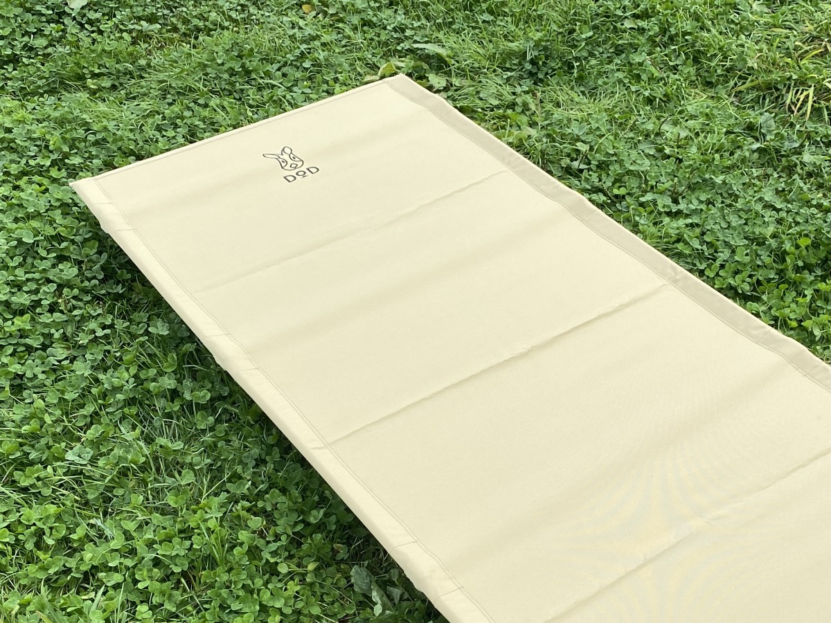 初めてのコットにおすすめ！DODバッグインベッドをレビュー – キャンプ