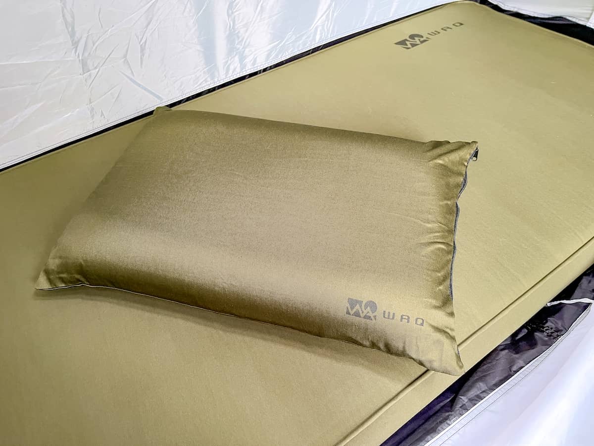 WAQの極厚リラクシングキャンプマットは10cmの厚みで睡眠の質を向上