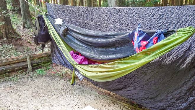 cocoonウルトラライトモスキートネットハンモックが初心者にはおすすめ