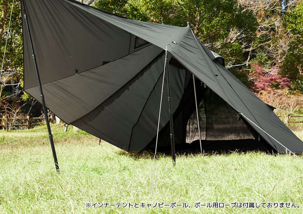 ワークマン2024年春夏新商品「耐久撥水ポリゴンシェルター