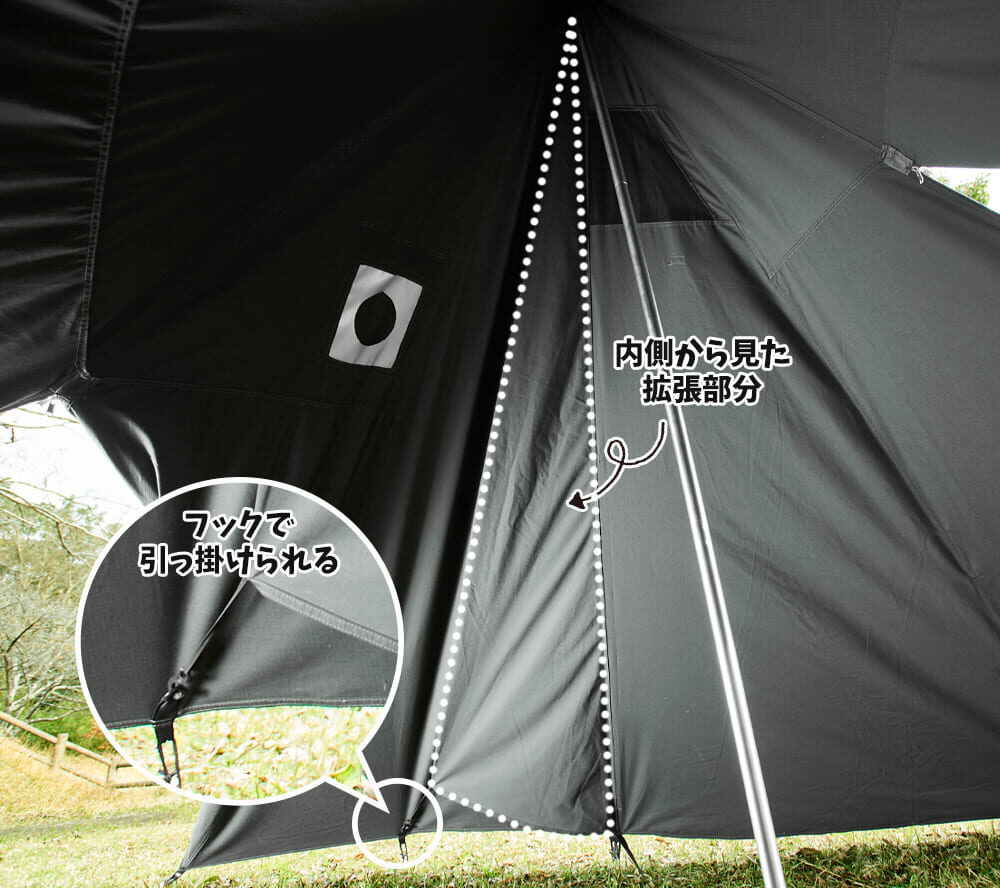 ワークマン2024年春夏新商品「高はっ水TCポリゴンシェルター