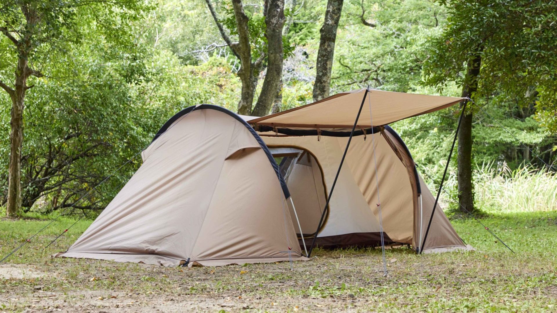 ビジョンピークスからソロ向け2ルームテント「ツインアーチソロテント