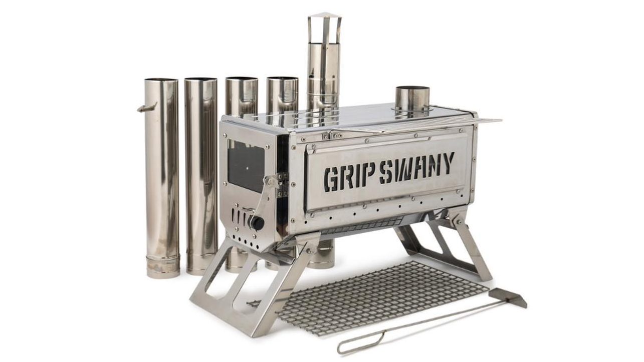 グリップスワニーからオリジナル薪ストーブ「GS WOOD STOVE」登場
