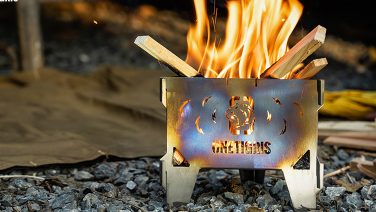 OneTigrisからコンパクトな「チタン製ミニ焚き火台」登場 | キャンプ