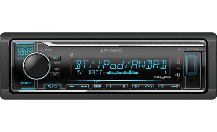 Kenwood KMM-BT322U Digital media receiver (does not play CDs) at