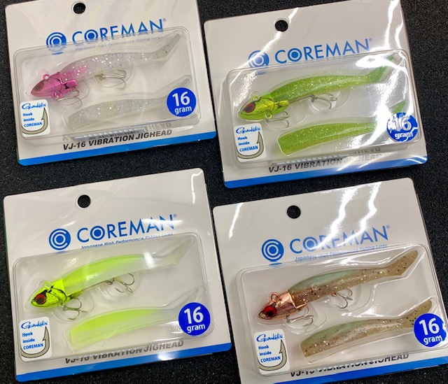 錦糸町店 コアマン「VJ-16」＆「アルカリシャッド 3インチ」新色入荷！