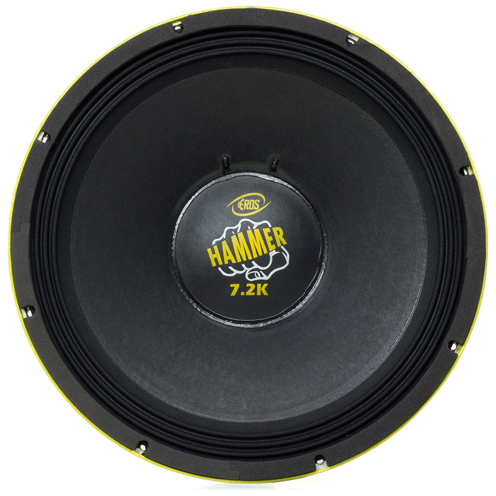 EROS E-12 HAMMER7.2 K2 ミッド スピーカー 12インチ 2Ω 7200W | カー