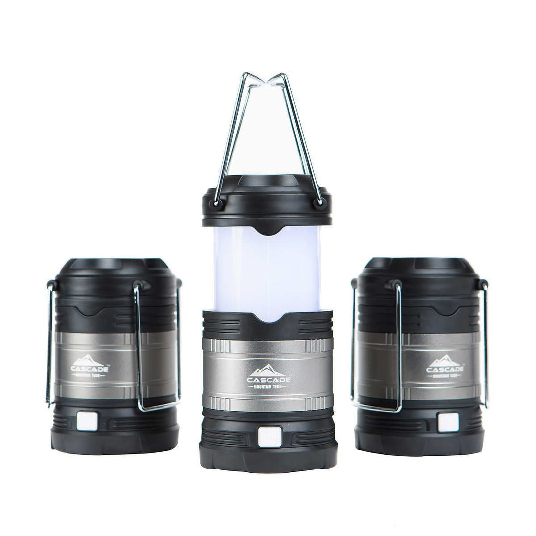 Multi-Mode LED Pop-Up Lantern (3-Pack) – Cascade Mountain Tech