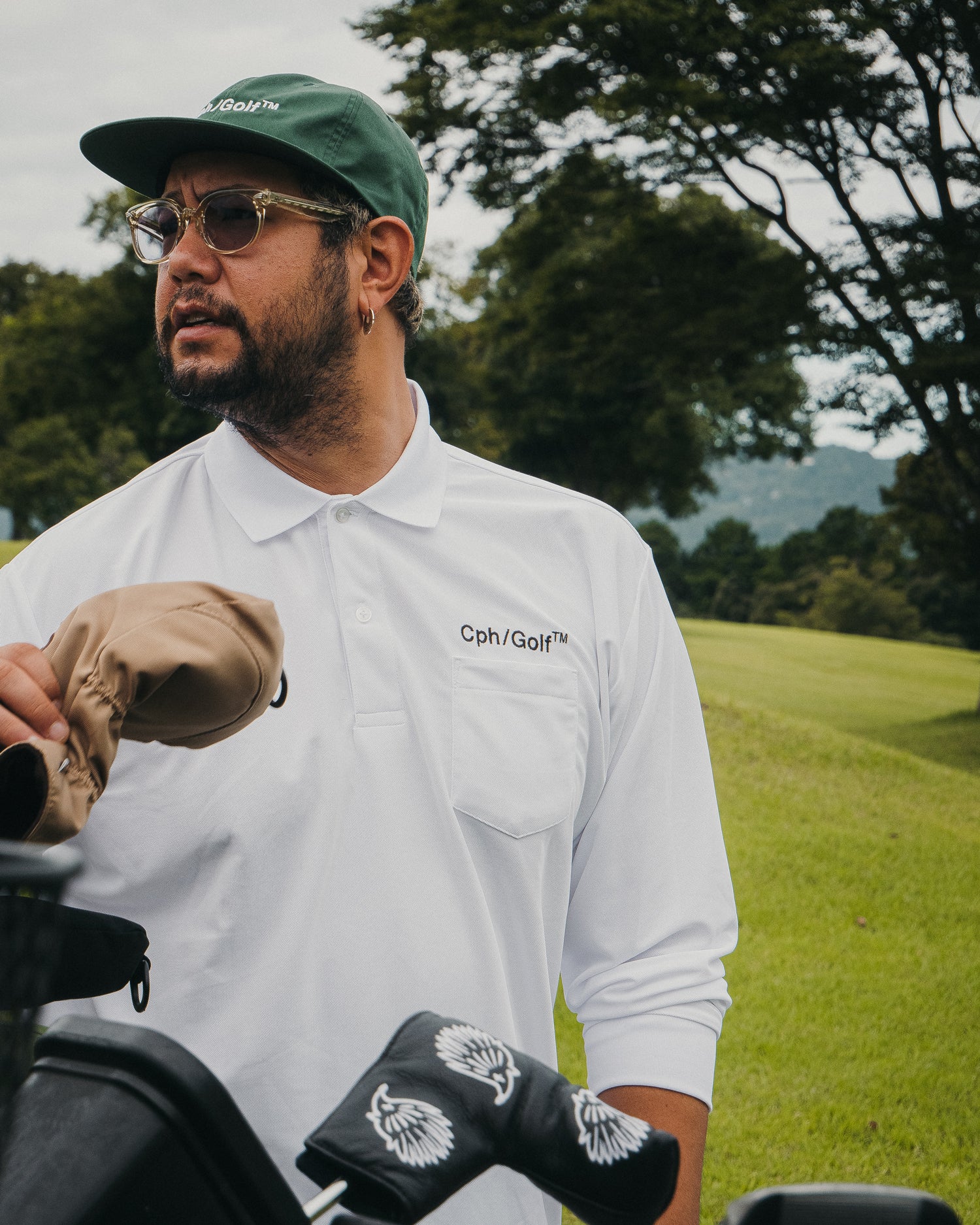 Cph/Golf TM CAP - BLACK - – Cph/Golf™︎