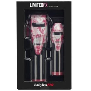 BaBylissPRO LIMITEDFX Camo Set Pink | FXHOLPKCAMPK | Capelli
