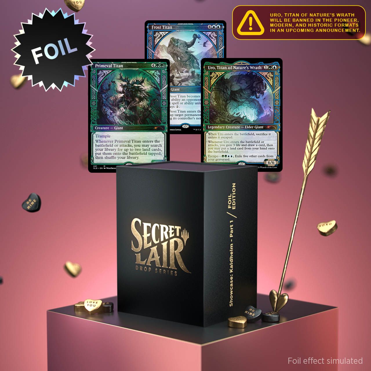 Magic The Gathering, Secret Lair: Showcase: Kaldheim - Part 1