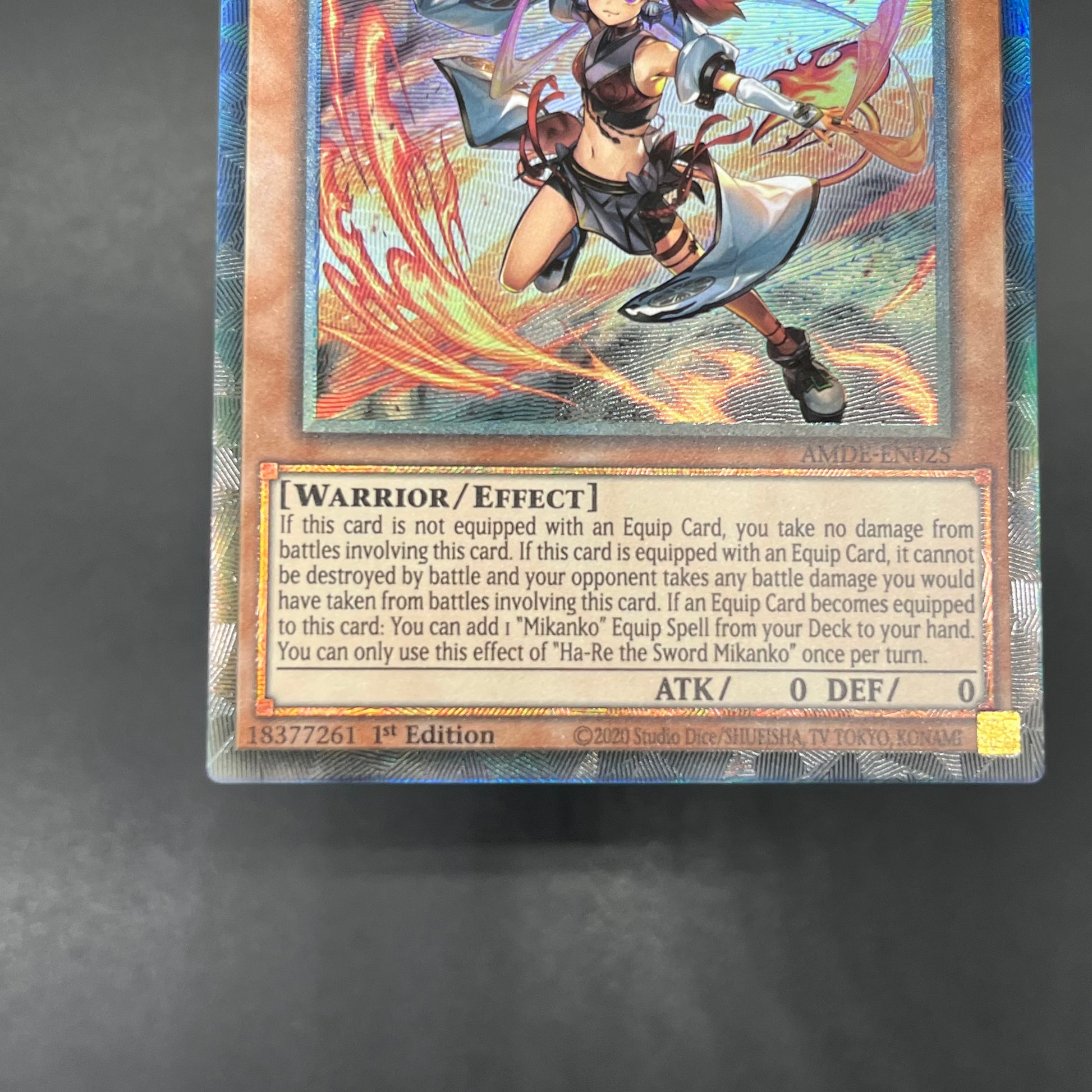 遊戯王 剣の御巫ハレ/コレクターズ/英語/1st/EU版 – カードショップ