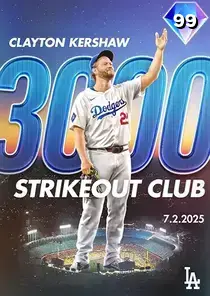 Milestone Clayton Kershaw - MLB The Show 25 - ShowZone