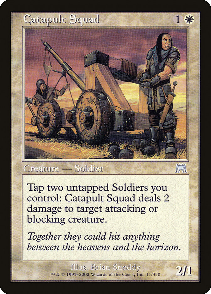 Catapult Squad · Onslaught (ONS) #11 · Scryfall Magic: The