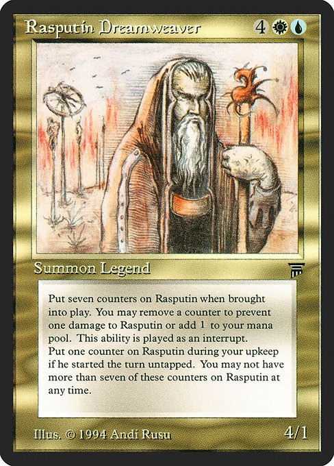 Rasputin Dreamweaver · Legends (LEG) #253 · Scryfall Magic: The