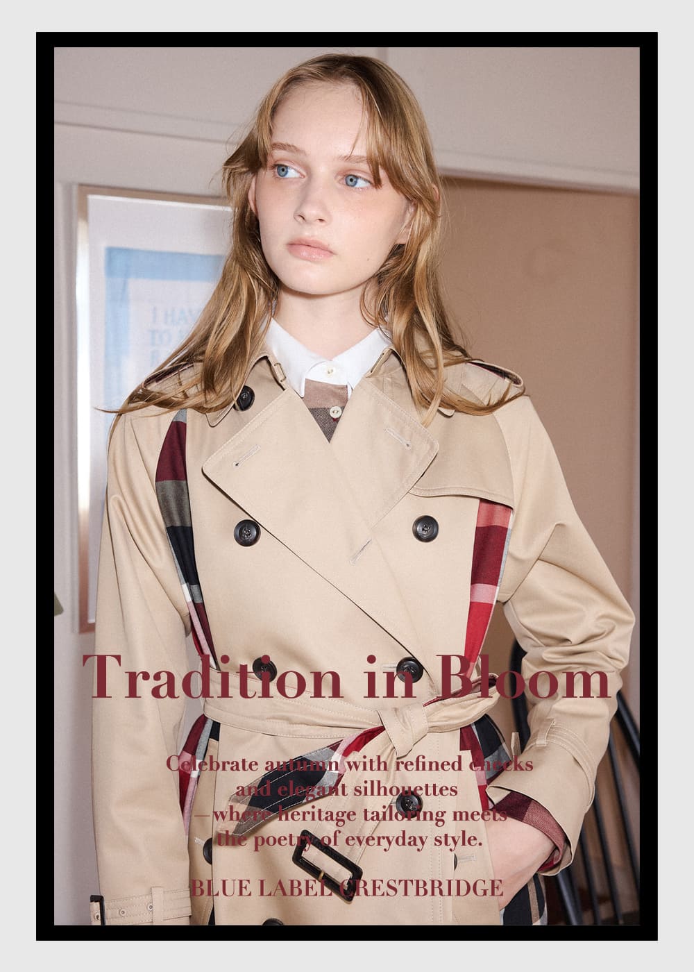 Tradition in Bloom｜BLUE LABEL CRESTBRIDGE(ブルーレーベル