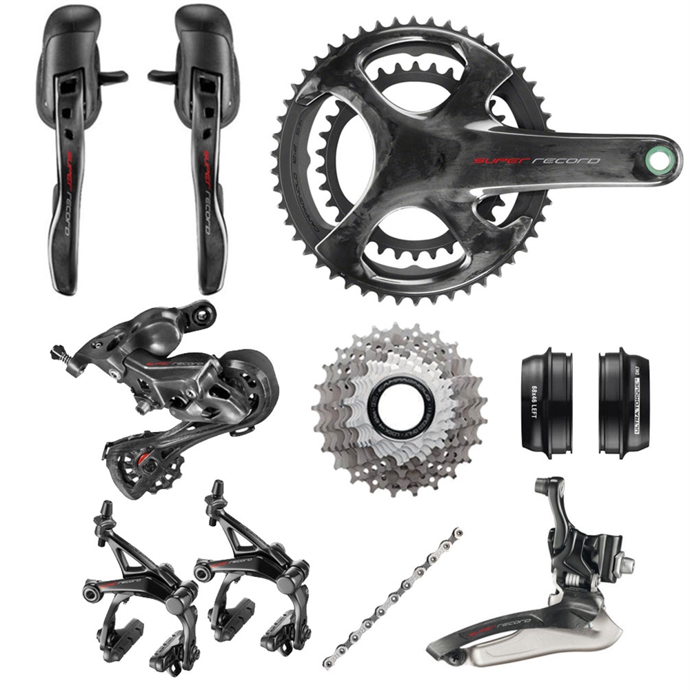 Campagnolo Super Record 12-speed Rim Brake Groupset from BikeBling.com