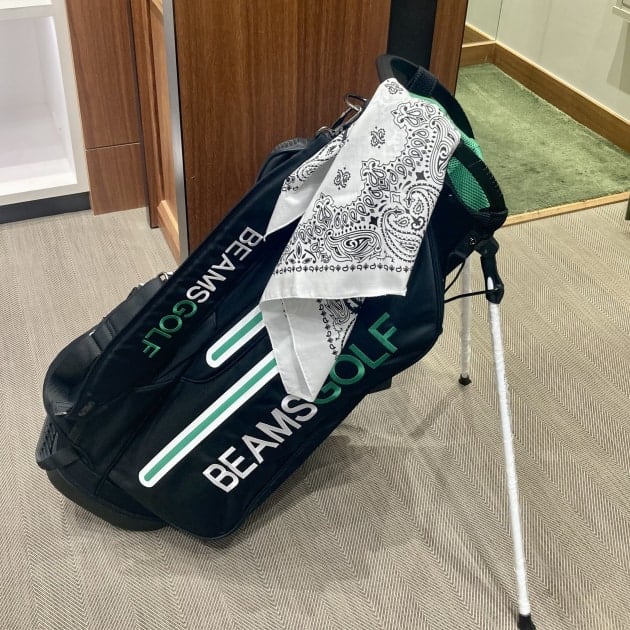 NEW バンダナ柄 キャディバッグ&etc.｜ビームス ゴルフ なんばパークス
