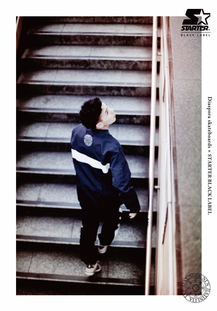 Diaspora skateboards＞と＜STARTER BLACK LABEL＞がタッグを組んだ