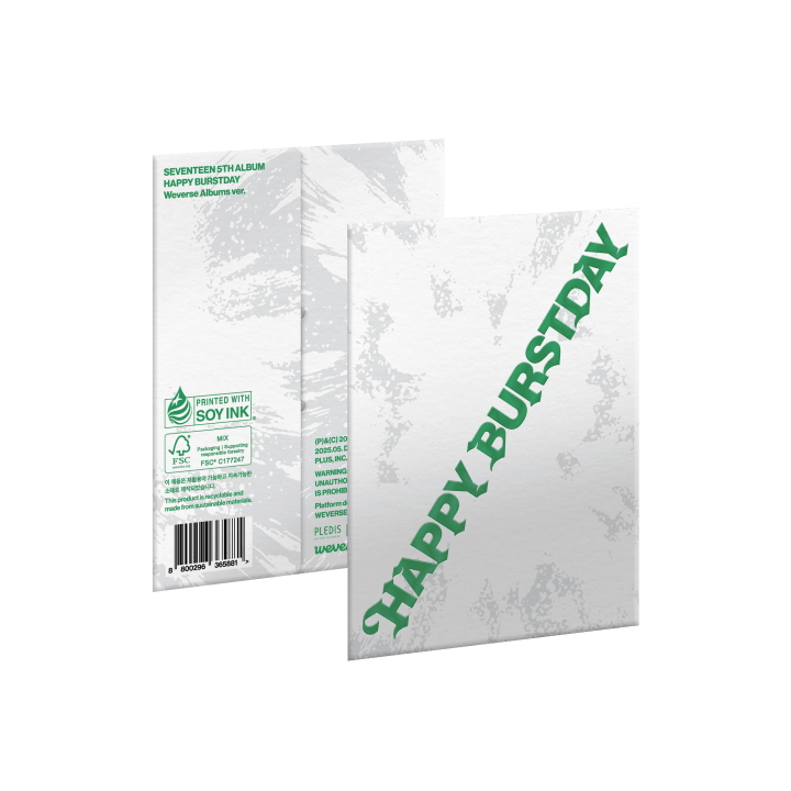 SEVENTEEN | SEVENTEEN 5th Album 'HAPPY BURSTDAY' (Weverse Albums Ver.)