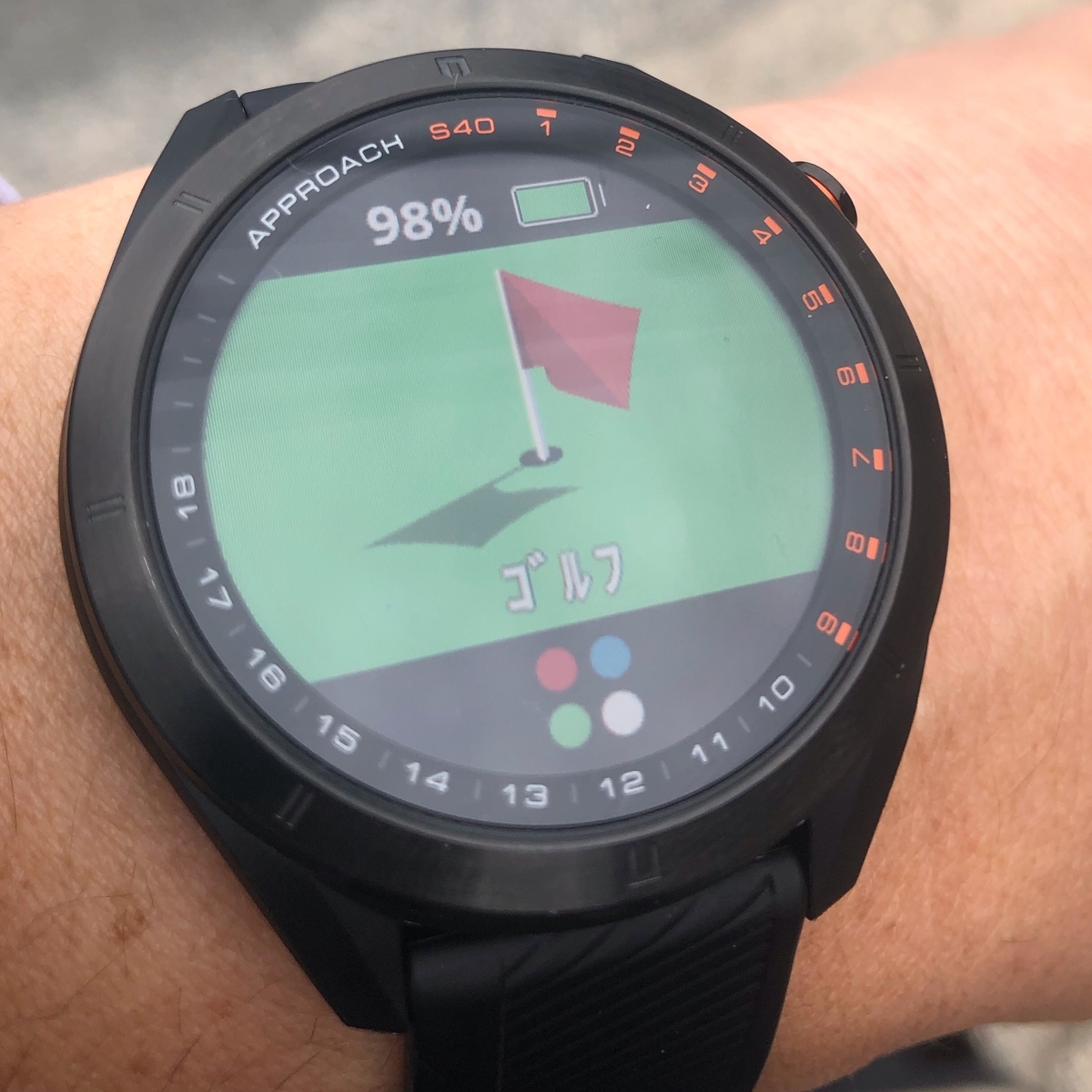 GARMIN Approach S40】どうせなら全てのショットを記録したい - 57歳