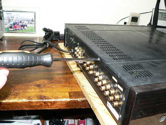 ONKYO Integra P-306RSの修理 -その2- - TomのブログⅡ