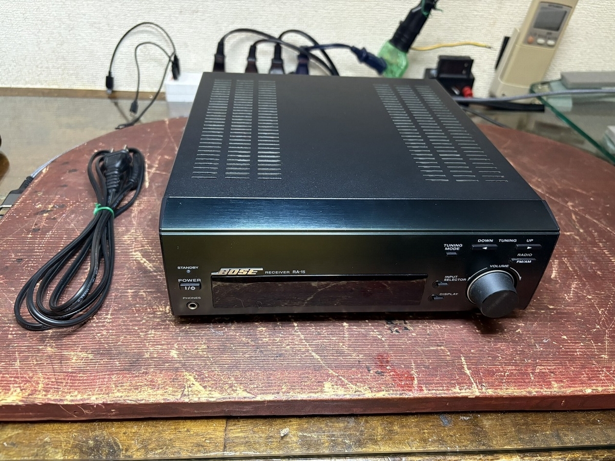 BOSE レシーバー RA-15の修理 シーズン8 ーその1ー - TomのブログⅡ