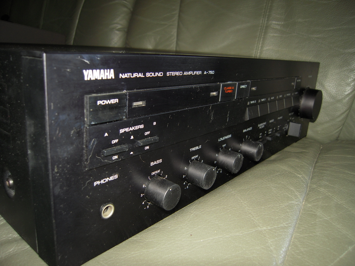 A-750 ヤマハプリメインアンプ - 音遊び～オーディオのブログ