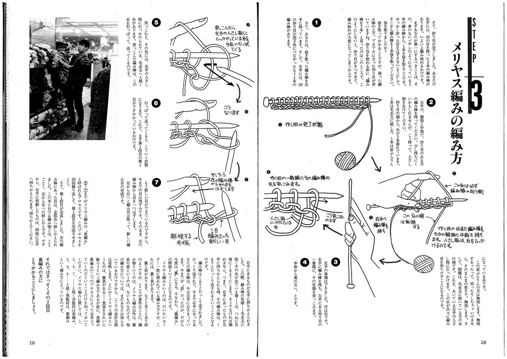 男の編み物（ニット）橋本治の手トリ足トリ - インタプリタかなくぎ流