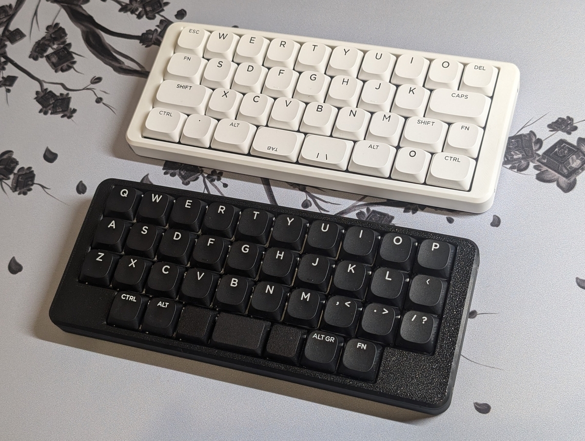 自作キーボードキット『O39Be』『R36Be』ビルドガイド - 自作