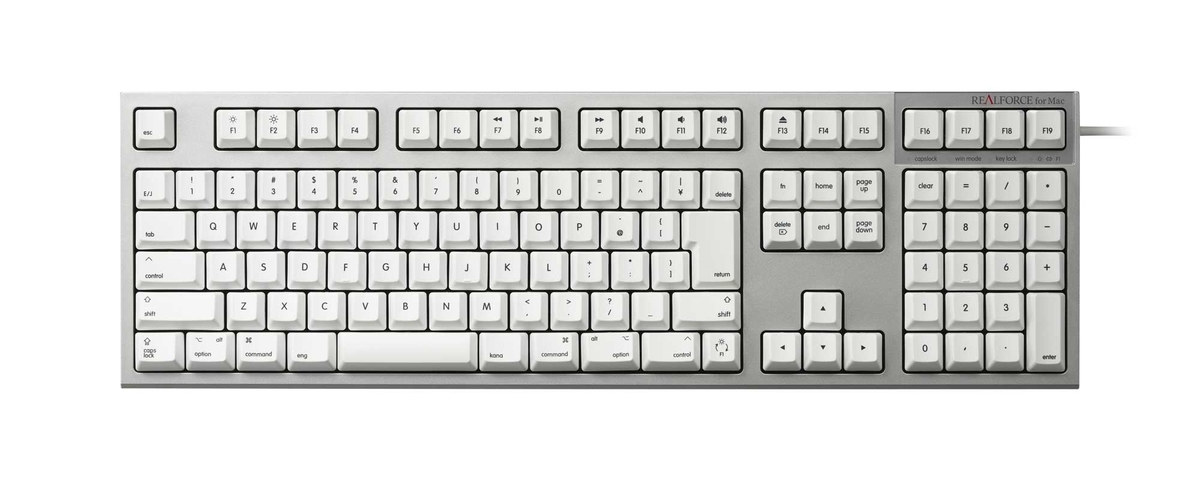 Apple純正配列のメカニカルキーボードを調べました - TALPKEYBOARD BLOG