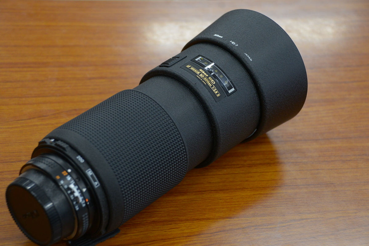 使い心地はどうか？『Nikon Ai AF Nikkor ED 80-200mm F2.8D』レビュー