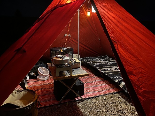 レビュー】テンマクデザイン パンダ レッド グラウンドシートを使って