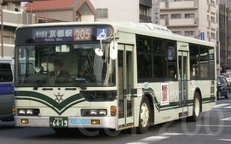 京都22か64-19 - 京都市営バス車両図鑑本館