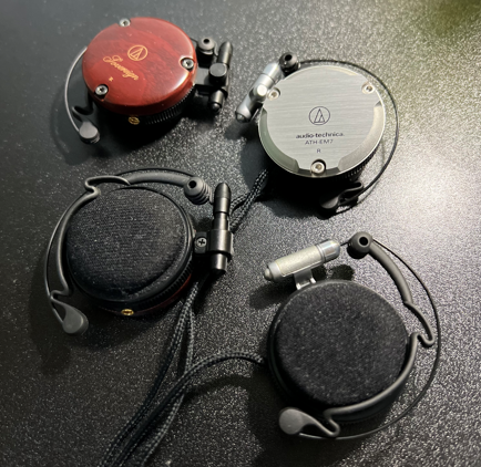 耳かけイヤホン ATH-EM7 の修理・改造 - Wizard Notes