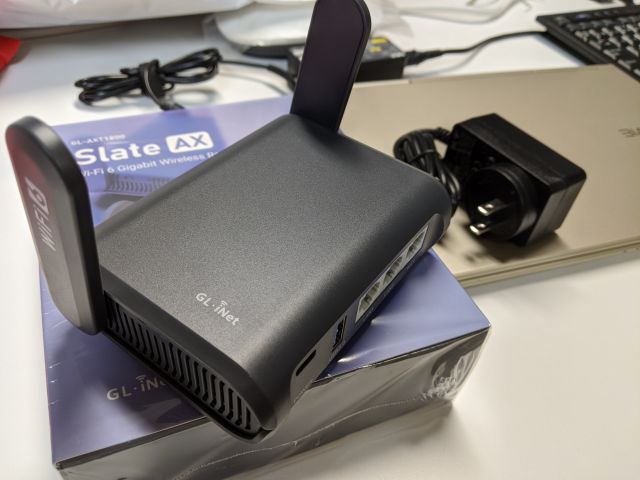 Wi-Fi 6対応VPNトラベルルータGL-AXT1800でPasspointを動かしてみる
