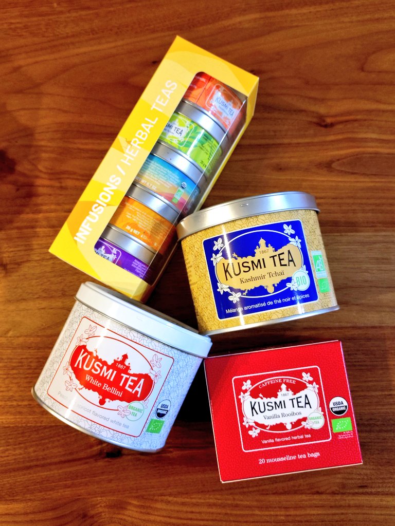 クスミティー 空き缶 紅茶缶 特大 非売品 セット 【公式通販】