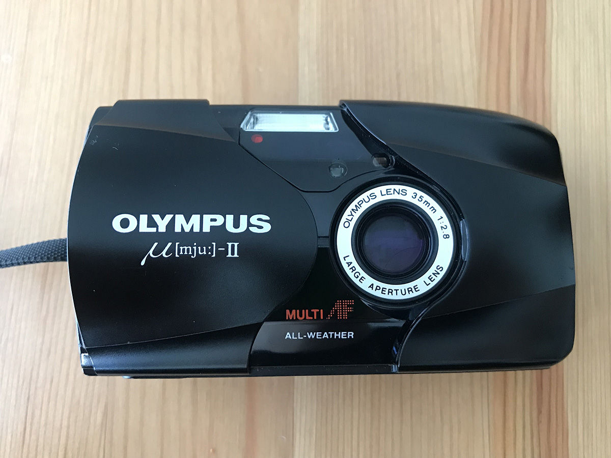 Olympus μ (ミュー) II 110 フィルムカメラ Yahoo!オークション