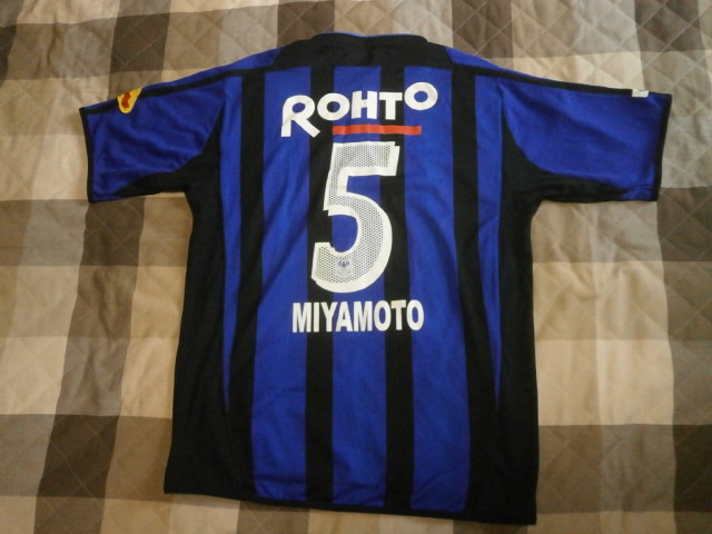 ユニフォーム 555枚目 ガンバ大阪 2005年シーズン ホーム用 半袖 宮本