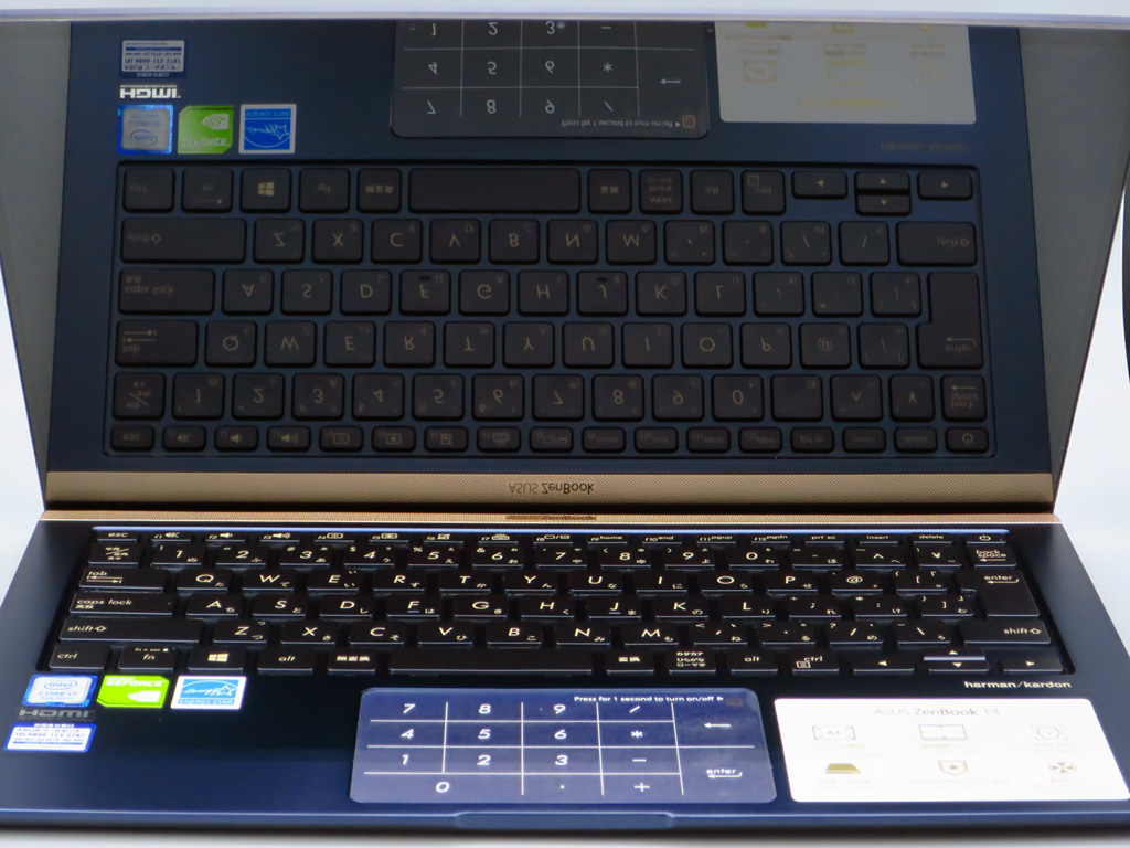 Windowsノート本体 ジャンクASUS ZenBook 14 UX433FNゲーミングノート