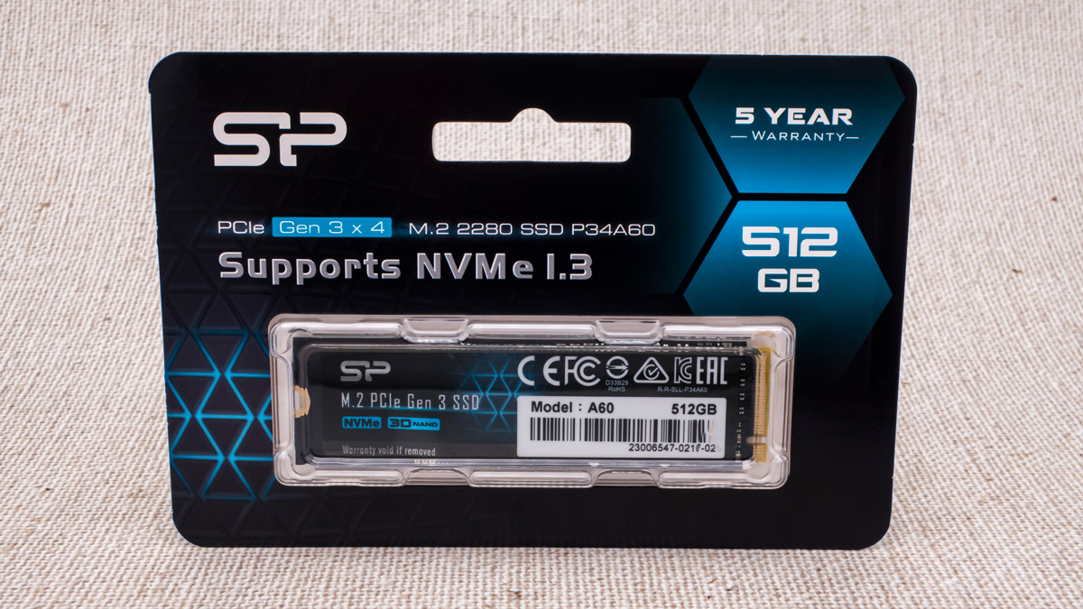 激安なのに高性能なシリコンパワーのNVMe SSD「P34A60」512GBレビュー