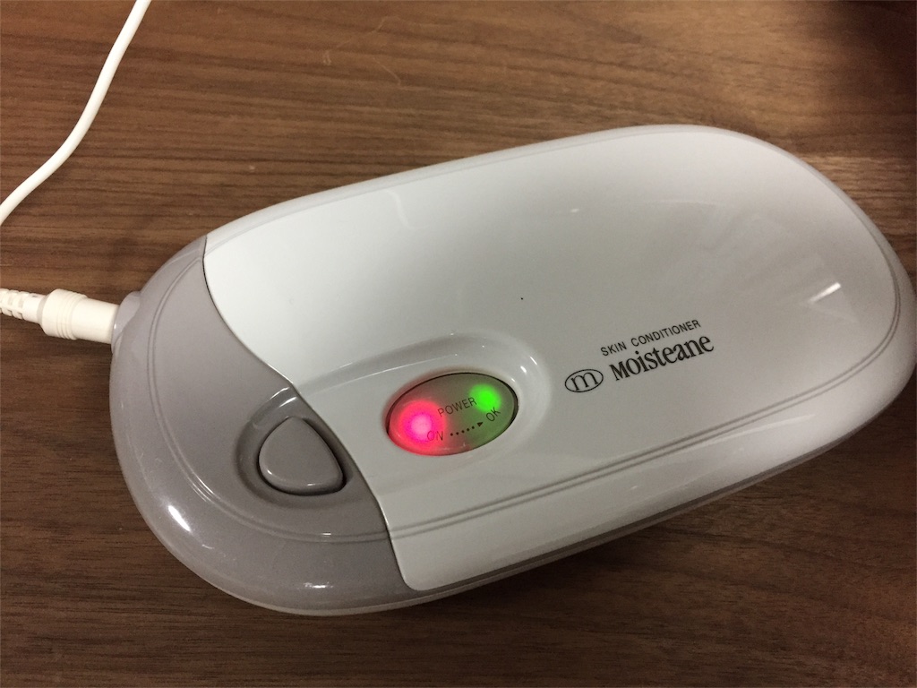 モイスティーヌ 美顔器 実証！ - kelosuke's diary