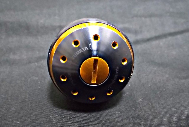 シマノ 夢屋 アルミラウンド型 パワーハンドルノブ M インプレ - ルア