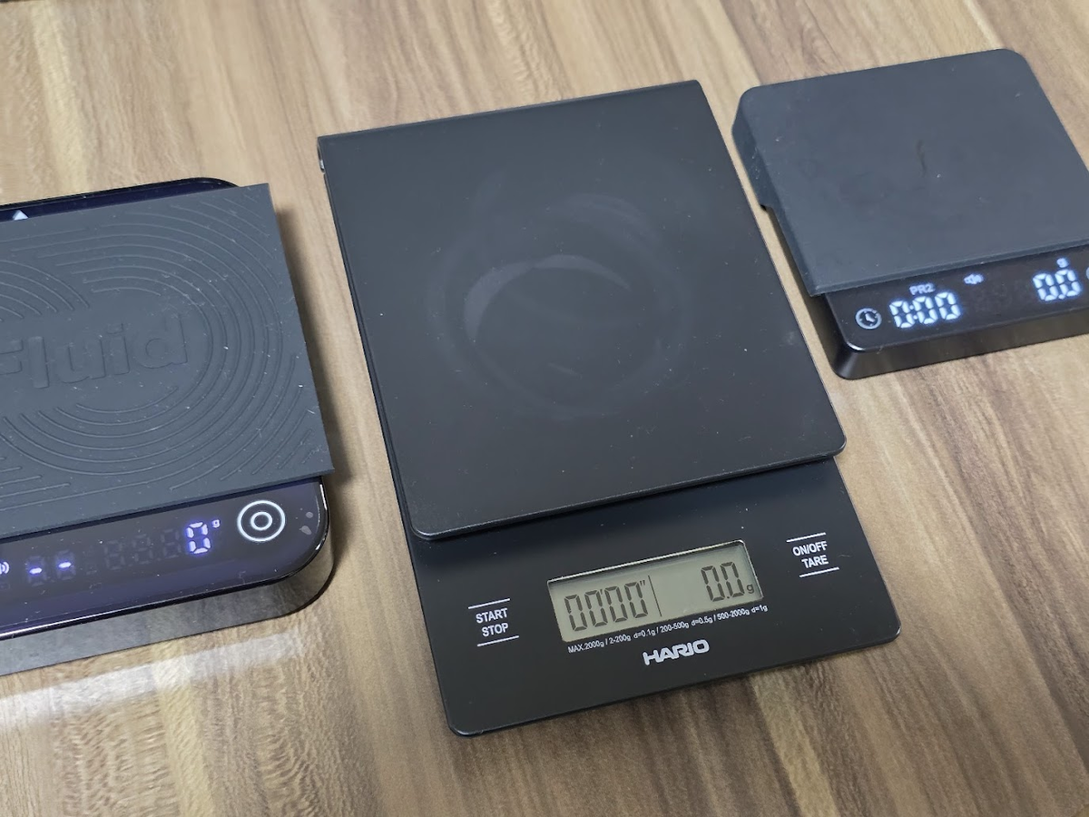 DiFluidのスケール「Microbalance Ti」の精度がガバガバというか