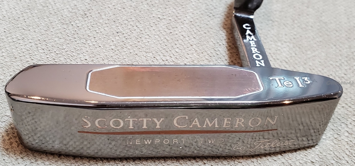 Titleist Scotty Cameron Tel3 Newport two」のメッキ塗装 - 備忘6.jp