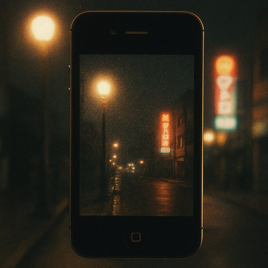 📱✨ 昔のiPhoneで“エモい写真”を撮ってみた｜不完全だからこそ残る一
