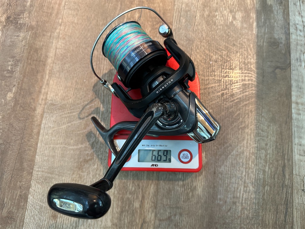 カゴ釣り最強】クロスキャスト4000QDのインプレ！6年間使い込んだ評価